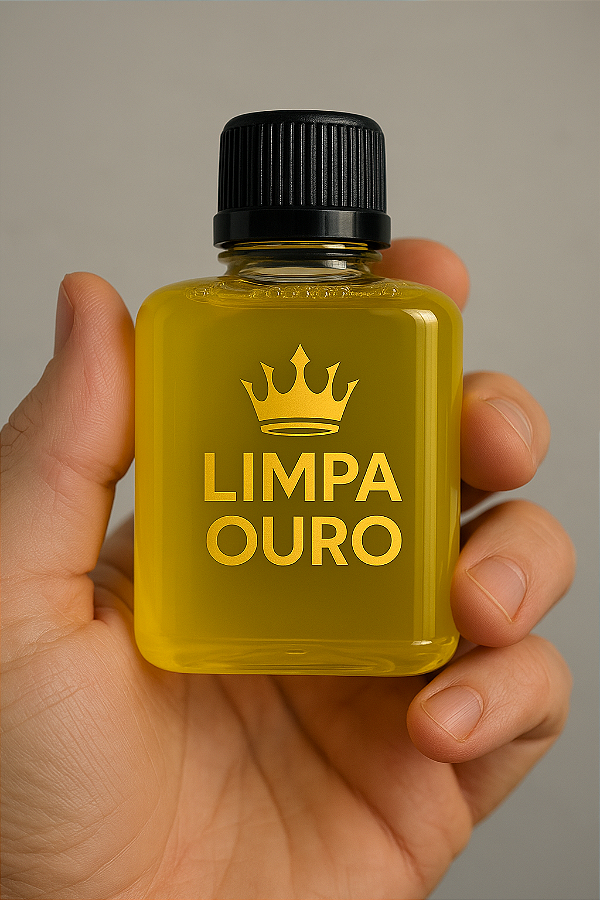 Limpa Ouro para Joias e Banhadas (35ml)
