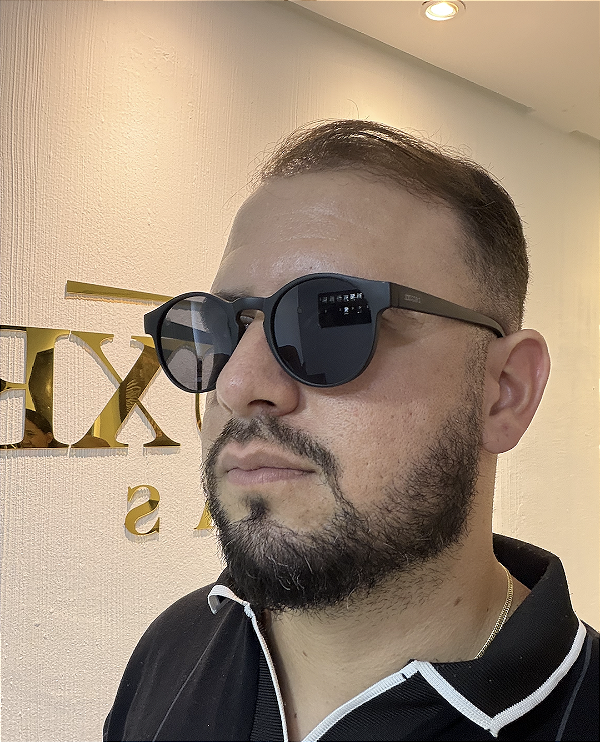 Óculos de Sol Hexagonal 2.0 Preto