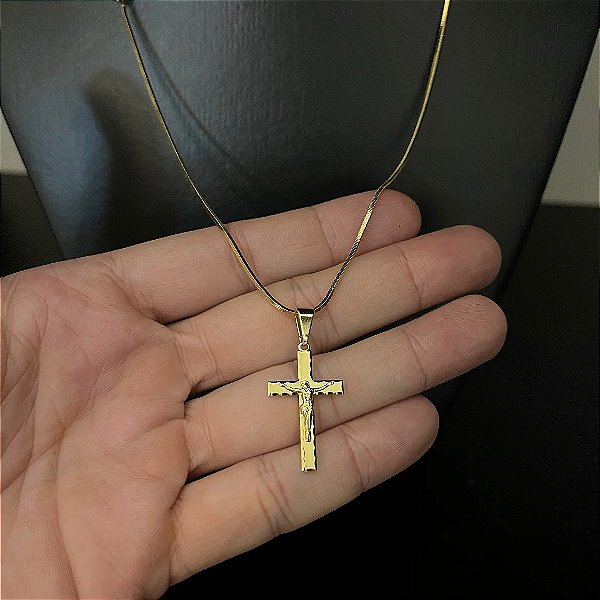 Corrente 1.8mm 60cm – Banhada a Ouro 18K