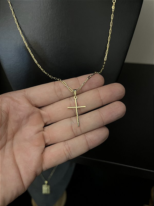 CORRENTE CARTIE (1.5MM-50cm, 60cm ou 70cm +) + PINGENTE MEDALHA ESTRELA DE DAVI