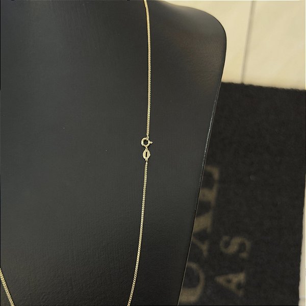 Corrente Veneziana 2mm 70cm – Banhada a Ouro 18K