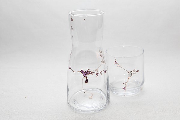 MORINGA + COPO UNO / COLIBRI ROXO