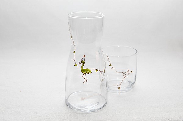 MORINGA + COPO UNO / FLAMINGO VERDE