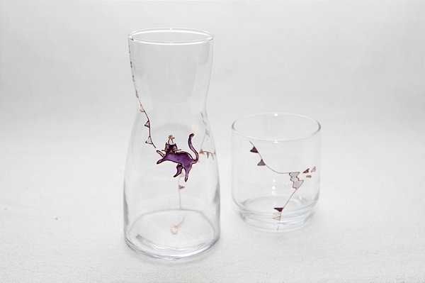 MORINGA + COPO UNO / GATO ROXO