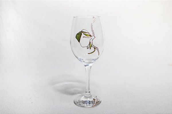 TAÇA UNO / ORQUIDEAS VERDE