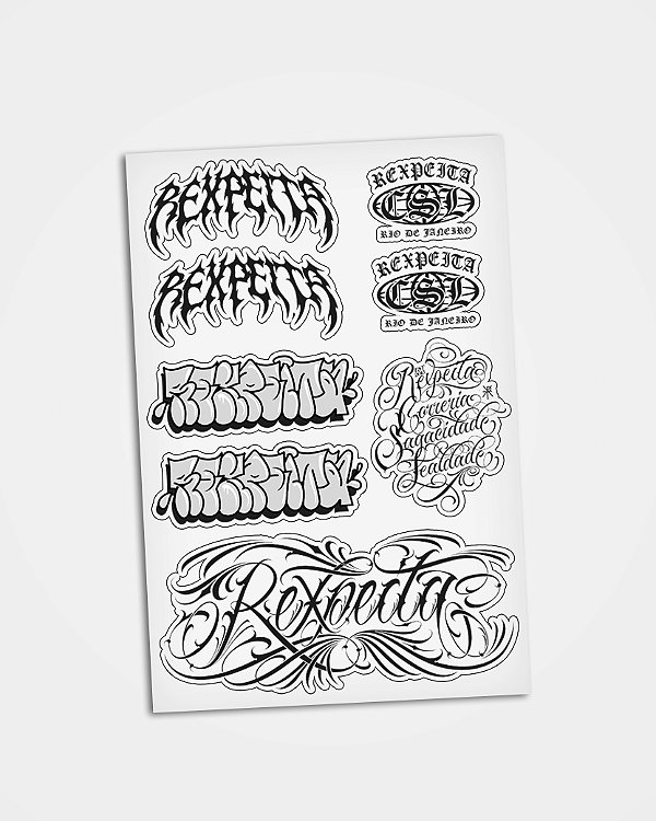 Sticker Pack RX DROP 4