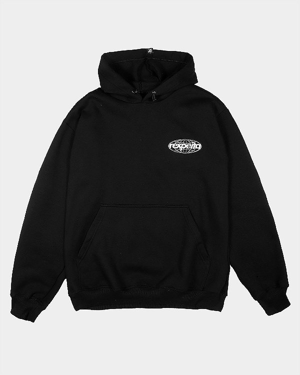Moletom Logo bordado preto