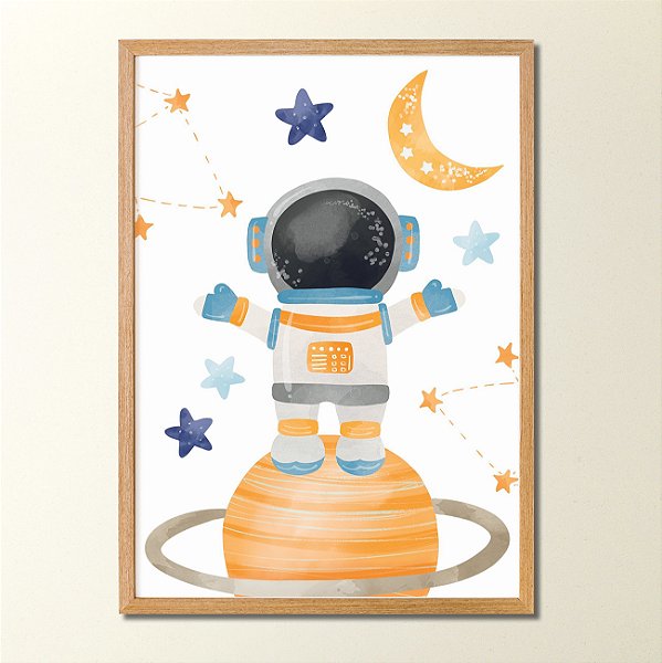 Quadros Decorativos Coleção Astronauta
