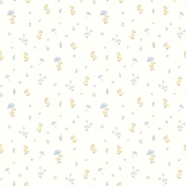 Papel de Parede Estampa Pato Liz
