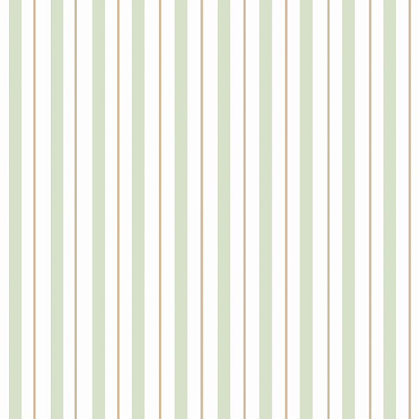 Papel de Parede Listras verde e bege