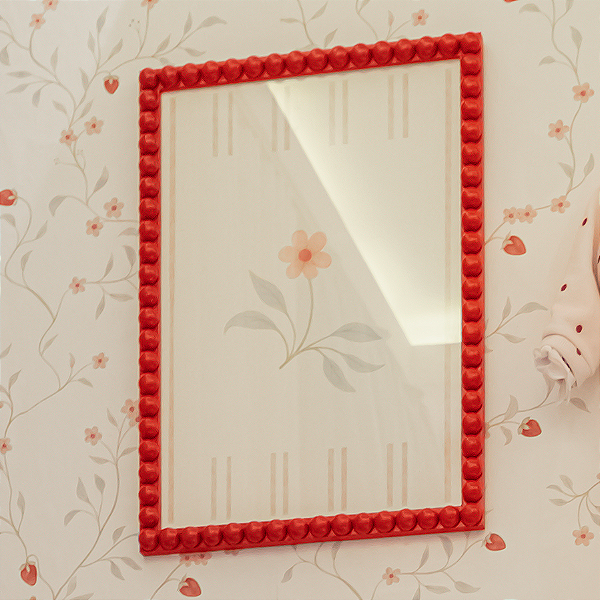 Quadro Avulso Bubble vermelho SDN