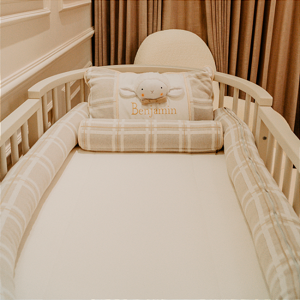 Kit de Berço Personalizado Benjamin – 5 Peças