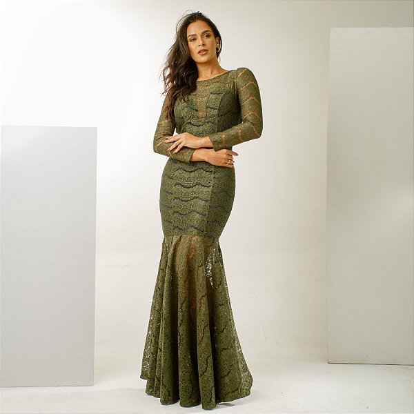 Vestido Paula em Renda *