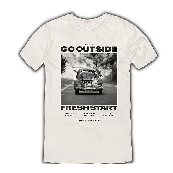 CAMISETA INFANTIL OUTSIDE - KING & JOE