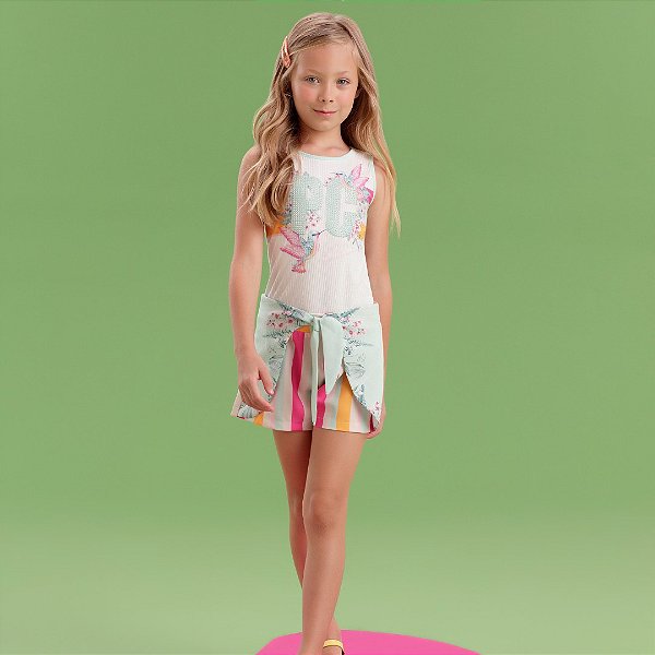 CONJUNTO VERÃO 2023 HUMMINGBIRG - PETIT CHERIE