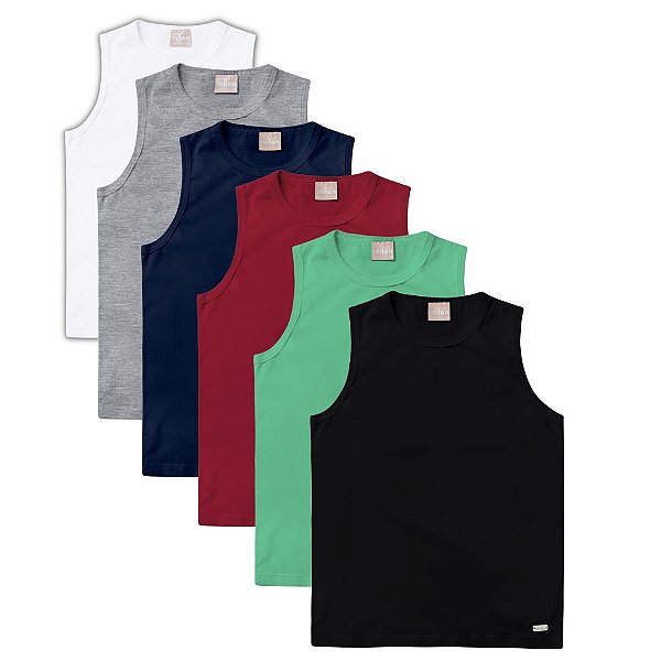 CAMISETA REGATA INFANTIL MASCULINA - MILON