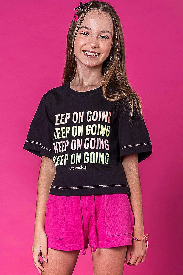 BLUSA BOXY OVER KEEP ON - VIC & VICKY