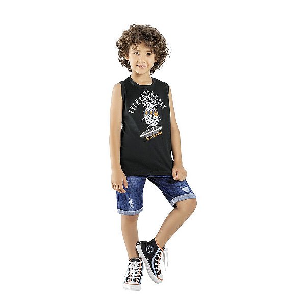 CAMISETA REGATA MASCULINA - LEMON
