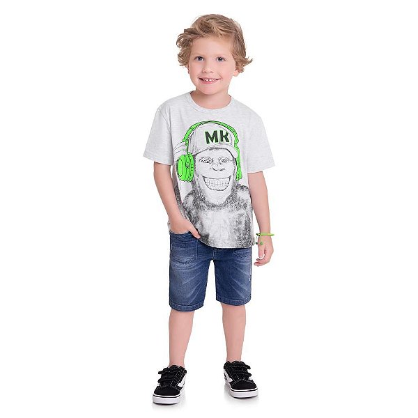 CAMISETA INFANTIL MASCULINA MK - KYLY