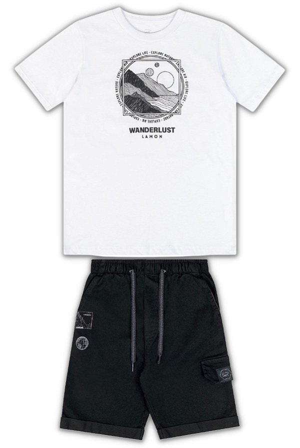 CONJUNTO INFANTOJUVENIL MASCULINO - LAMON