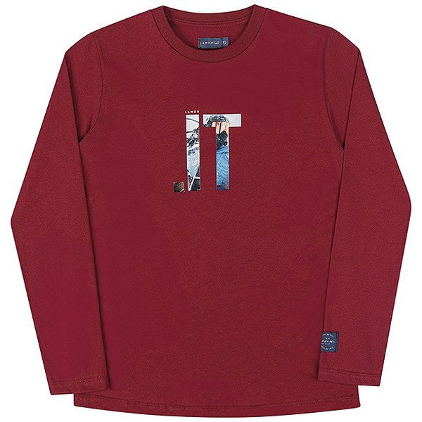 CAMISETA INFANTOJUVENIL MANGA LONGA - LAMON