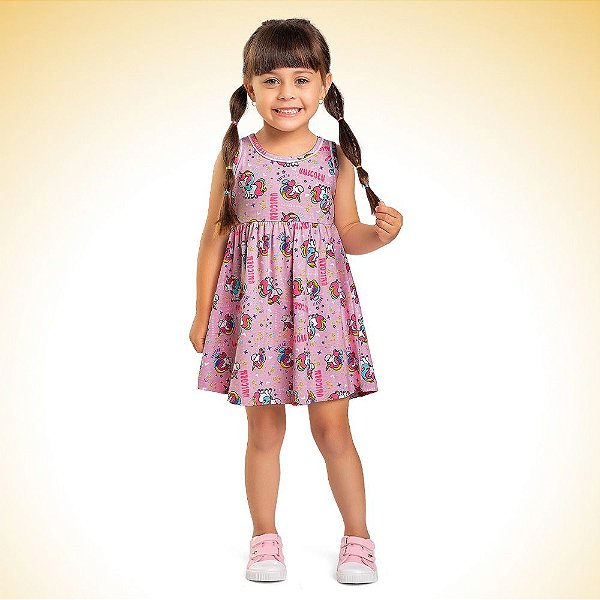 VESTIDO INFANTIL FEMININO FAKINI