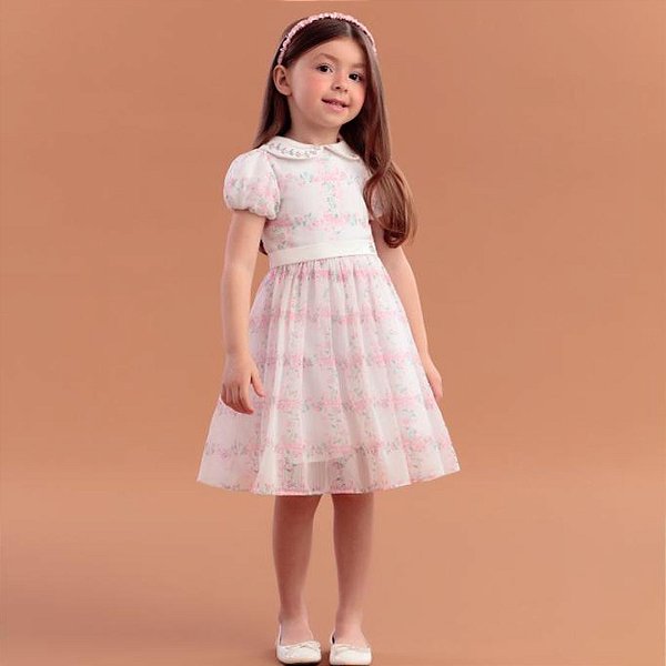 VESTIDO INVERNO 2023 CUDDLY TEDDY BEAR - PETIT CHERIE