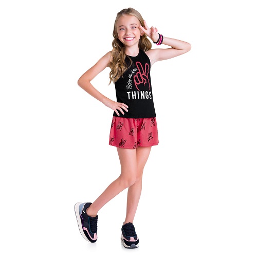CONJUNTO TEEN FEMININO THINGS - KYLY