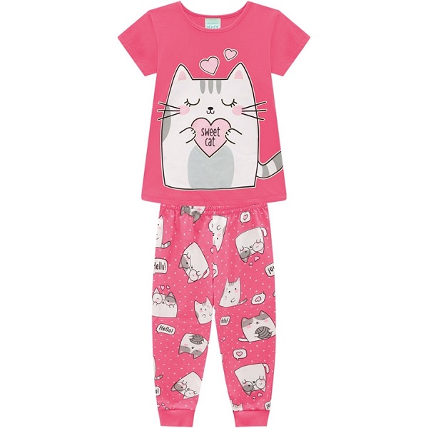 PIJAMA INFANTIL FEMININO - KYLY