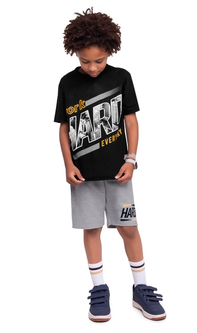 CONJUNTO TEEN MASCULINO HARD - KYLY