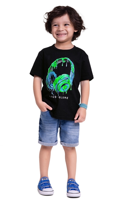 CAMISETA INFANTOJUVENIL MASCULINA - KYLY