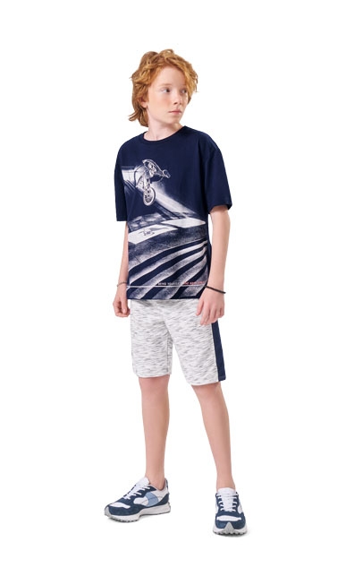 CONJUNTO TEEN MASCULINO BIKE STYLE - LEMON