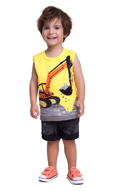 REGATA INFANTIL MASCULINA ESCAVADEIRA - KYLY