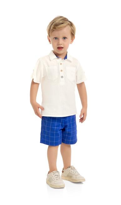 CONJUNTO INFANTIL SOCIAL MASCULINO - MILON