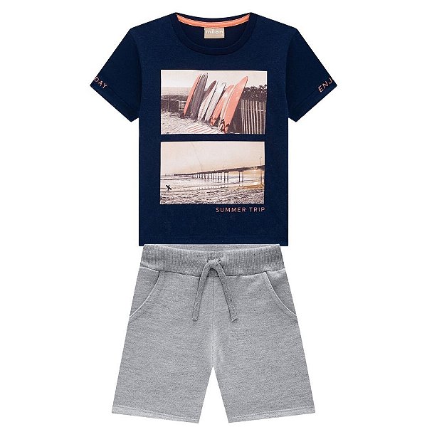 CONJUNTO INFANTIL MASCULINO - MILON