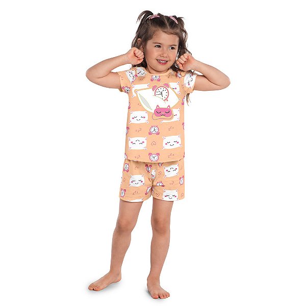 PIJAMA INFANTIL FEMININO HORA DO SONO - KYLY