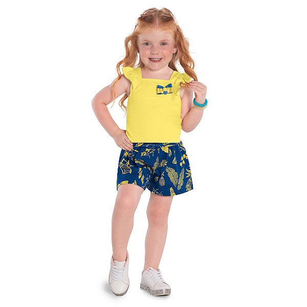 CONJUNTO INFANTIL FEMININO VERÃO - KYLY