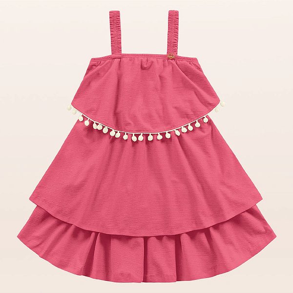 VESTIDO INFANTIL EM MALHA - FAKINI