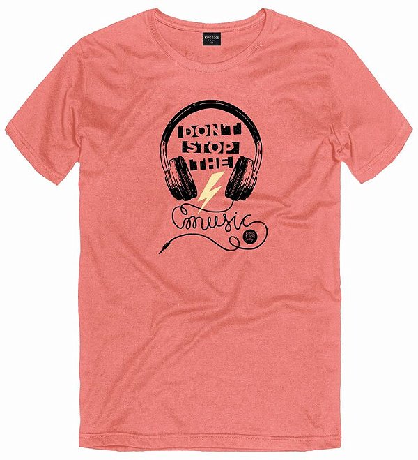 CAMISETA TEEN ESTAMPADA MUSIC - KING & JOE