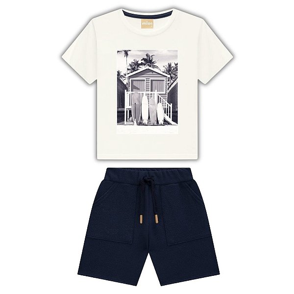 CONJUNTO INFANTIL MASCULINO - MILON