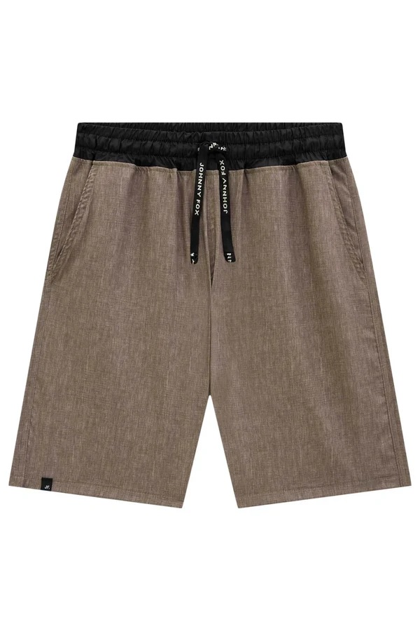 BERMUDA TEEN EM NYLON HIDRONATIC TWILL COM ELASTANO - JOHNNY FOX