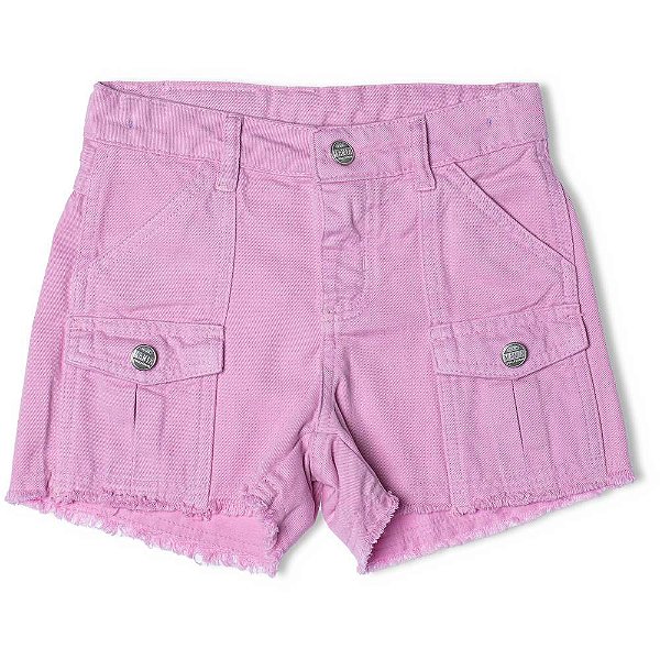 SHORT JEANS INFANTOJUVENIL FEMININO - MANIA KIDS