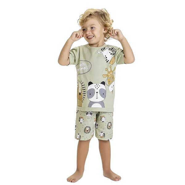 PIJAMA INFANTIL MASCULINO SAFARI - KYLY