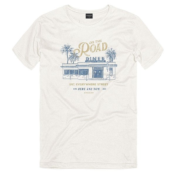 CAMISETA INFANTOJUVENIL ON THE ROAD - KING & JOE