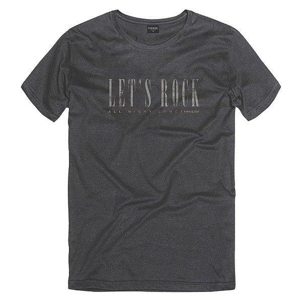 CAMISETA INFANTOJUVENIL LETS ROCK - KING & JOE