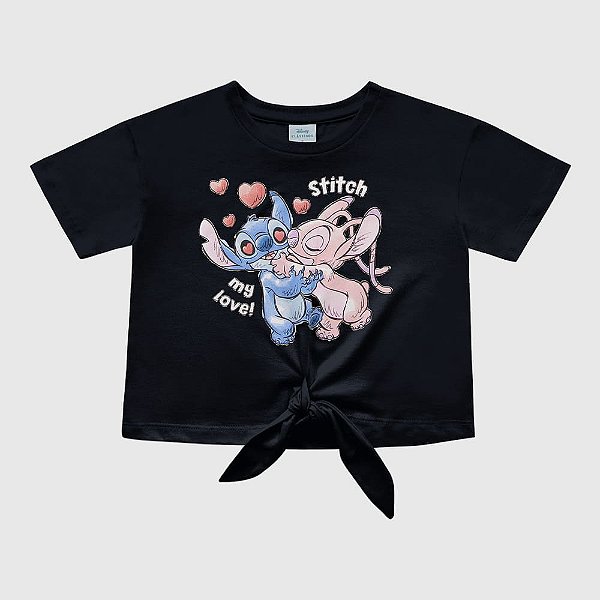 BLUSA INFANTIL STITCH - FAKINI