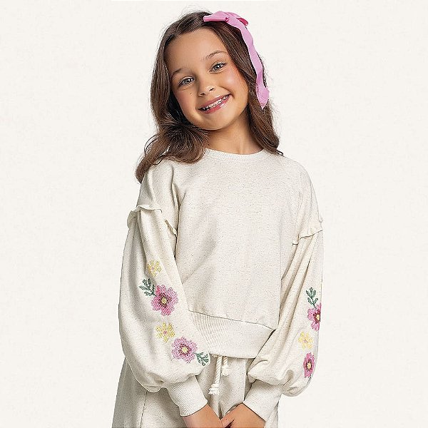 BLUSÃO INFANTIL FEMININO - FAKINI