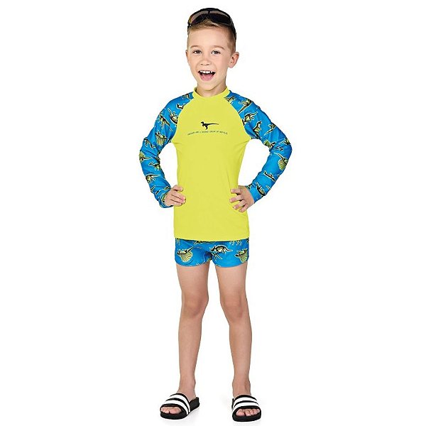 CONJUNTO INFANTIL MASCULINO CAMISETA E SUNGA - KAMYLUS