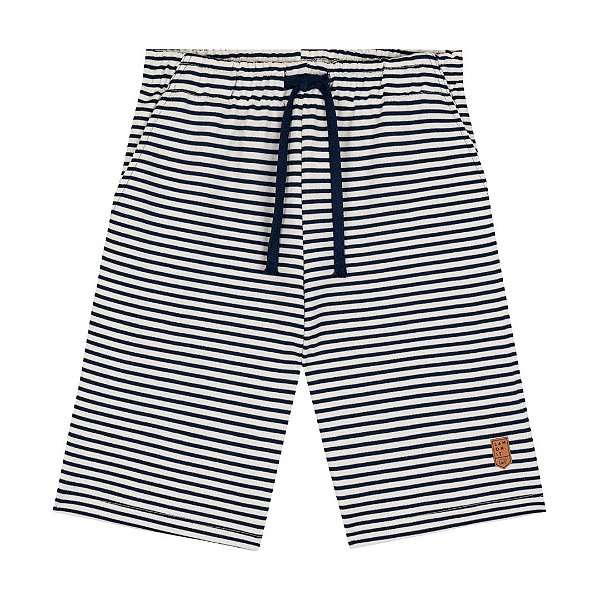 BERMUDA TEEN LISTRADA - KAMYLUS