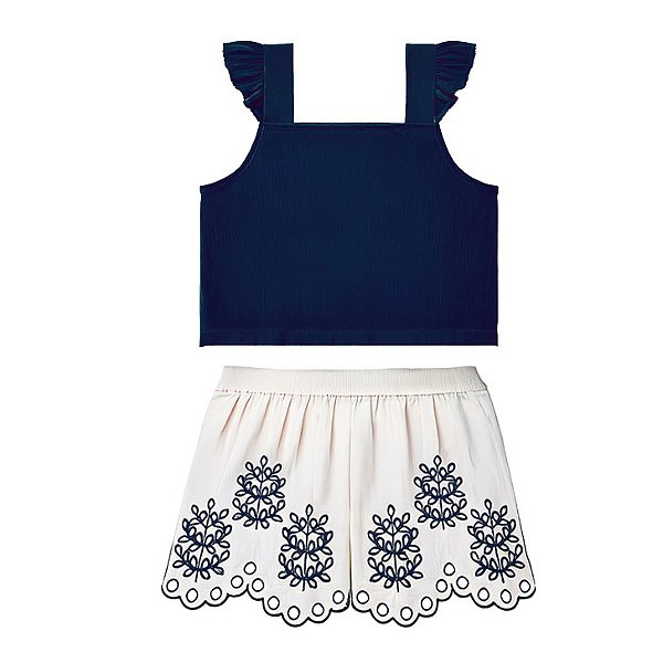 CONJUNTO INFANTIL FEMININO - MILON